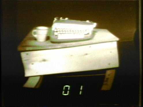 Peer Bode video still from Counting and Remapping 00-ff (partial disclosure) 1979