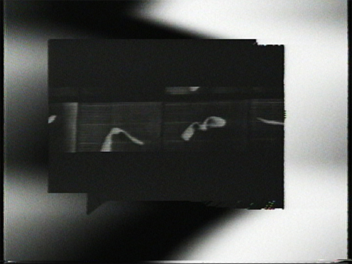 Peer Bode video still from Synthetic Series #2, songs of the synthete 1984